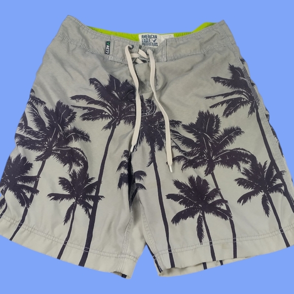 American Eagle Outfitters Other - American Eagle Mens Size 32 AE77 Swim Trunks Surf Board Shorts Beach Wear